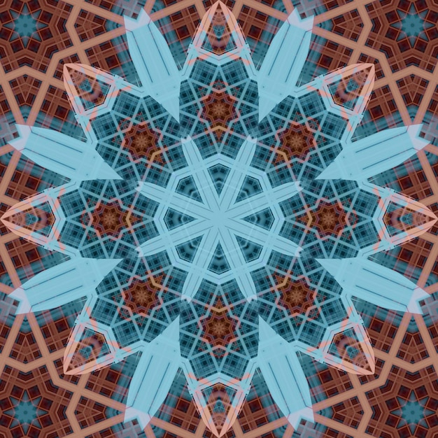 Seamless square pattern The pattern is abstract The texture is richly decorated