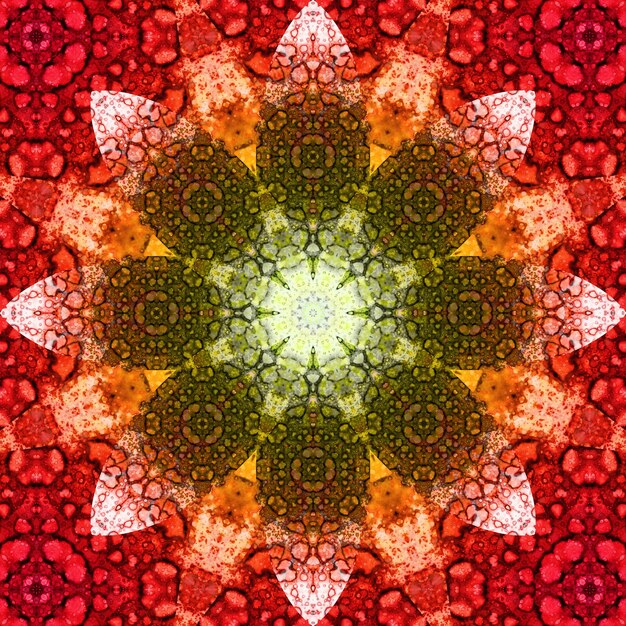Seamless square pattern The pattern is abstract The texture is richly decorated