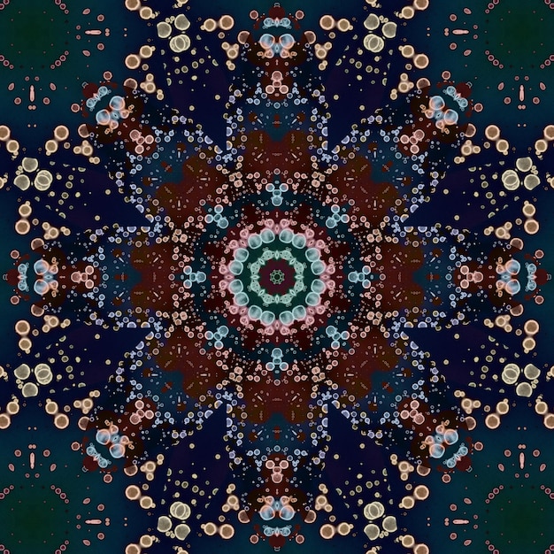 Seamless square pattern The pattern is abstract The texture is richly decorated
