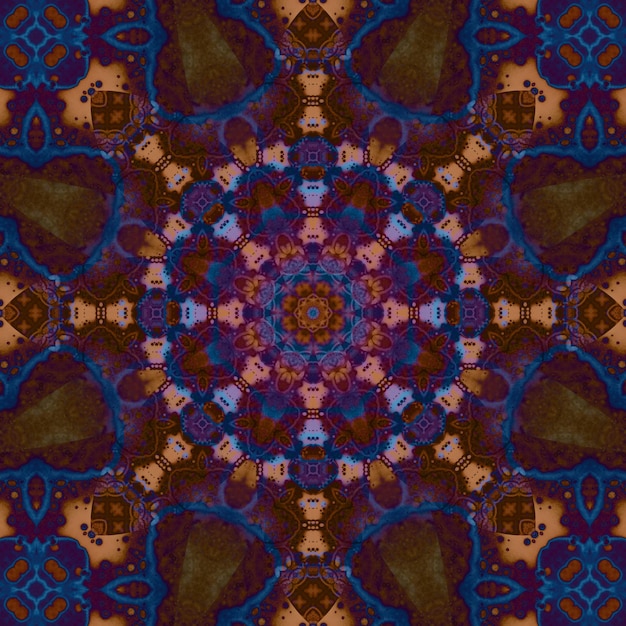 Seamless square pattern The pattern is abstract The texture is richly decorated