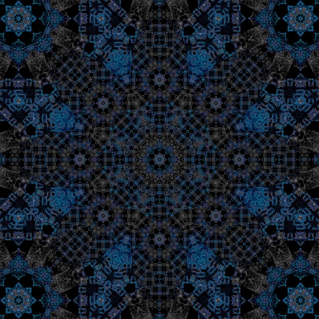 Seamless square pattern texture Art pattern Kaleidoscope