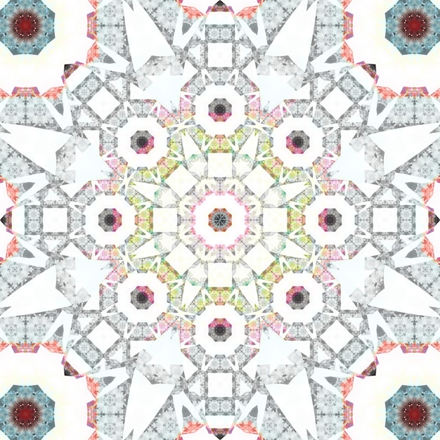 Foto texture a disegno quadrato senza cuciture disegno artistico kaleidoscopio