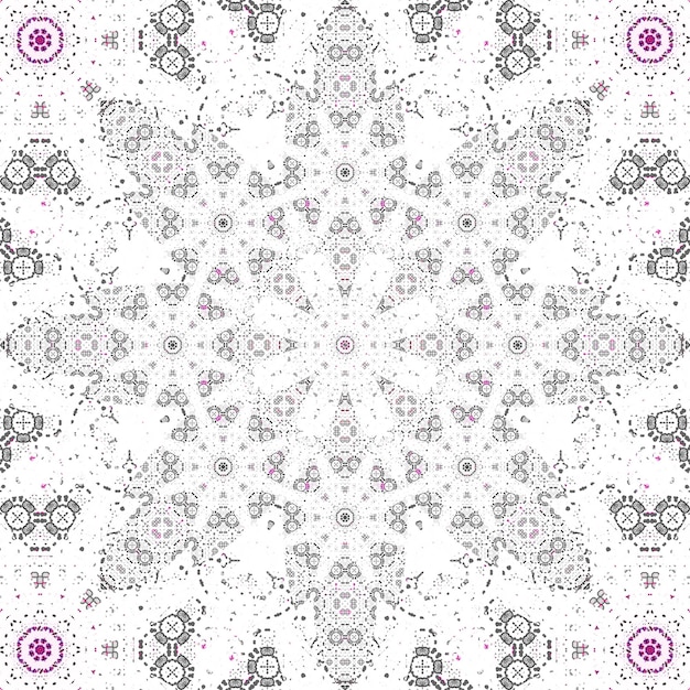 Photo seamless square pattern texture art pattern kaleidoscope