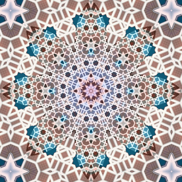 사진 이 없는 사각형 패턴 텍스처 미술 패턴 칼레도스코프