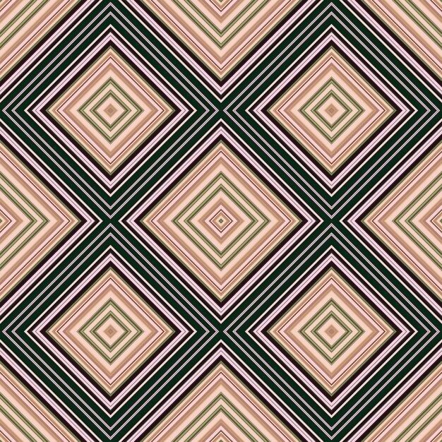 Photo seamless square pattern texture of colored lines diagonal square pattern