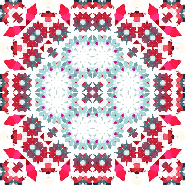 seamless square symmetrical pattern art texture mandala