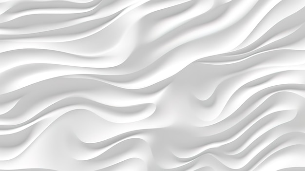 Premium Photo  Seamless subtle white glossy soft waves transparent  background texture overlay. Generative Ai