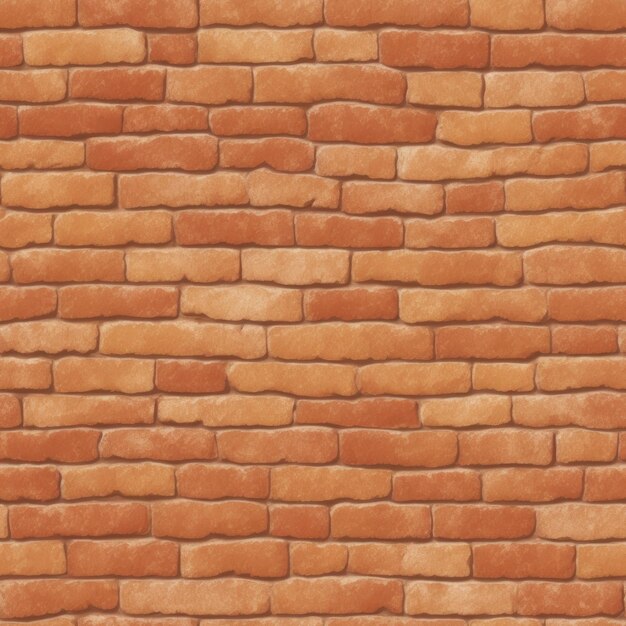 Seamless texture of a brick wall with a rough texture.