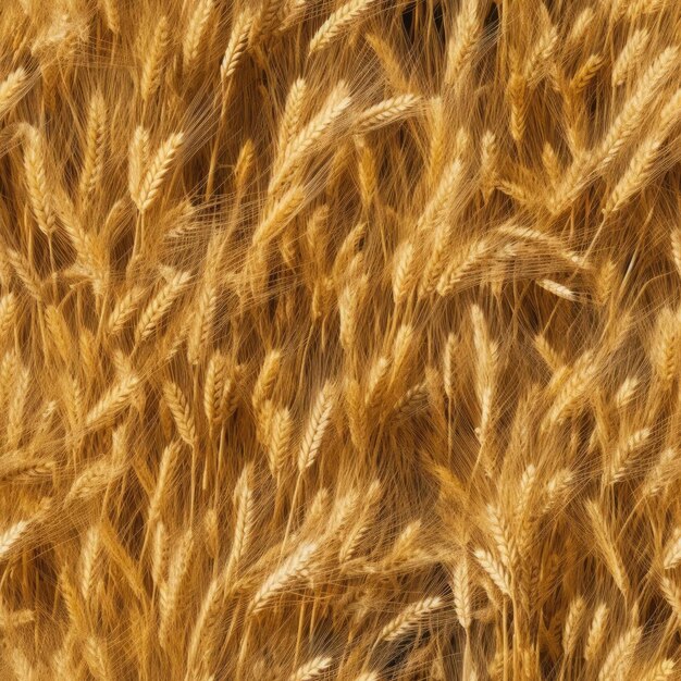 Seamless texture of ears of wheat