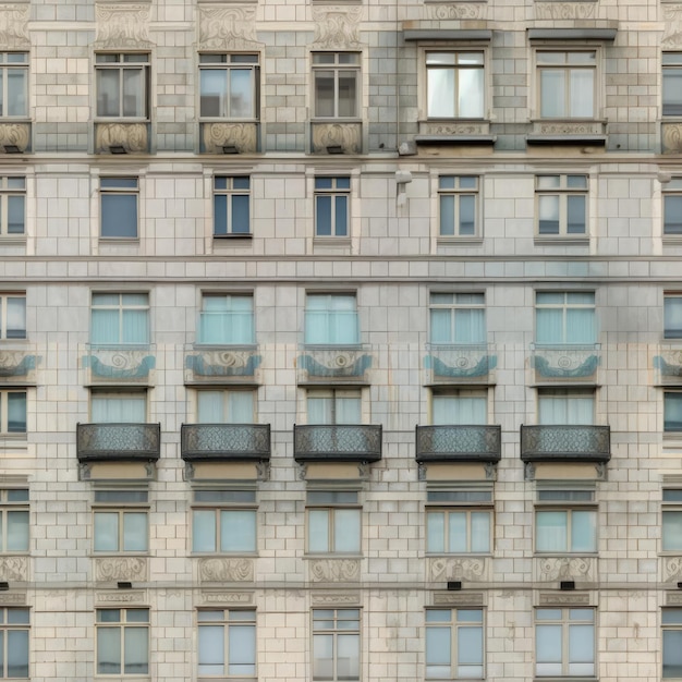 Foto struttura senza giunte della facciata dell'edificio