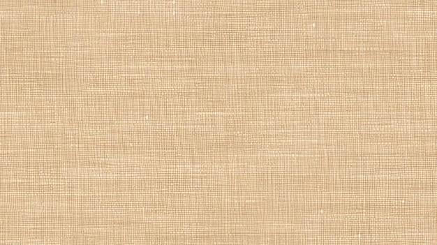 Бесшовная текстура Джутовая гессианская мешковина холст тканая текстура узор фона в светло-бежевом кремово-коричневом цвете пустой пустой