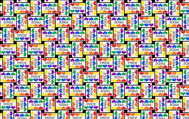 Seamless texture lgbt symbol lgbt texture