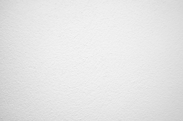 사진 배경 텍스트를 위한 공간이 있는 거친 표면의 흰색 시멘트 벽의 매끄러운 질감