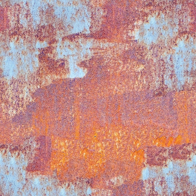 Seamless texture. Old metal texture with rust. template for design