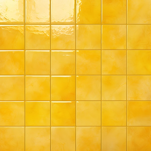 Seamless texture pattern of yellow tiles