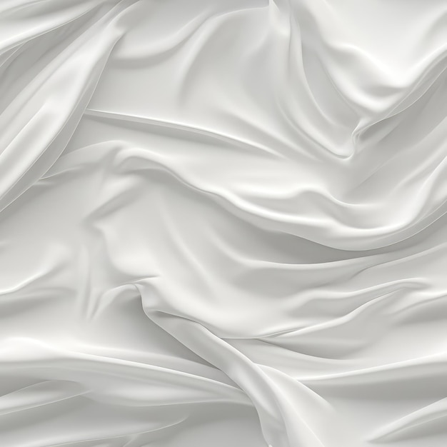 Бесшовная текстура белой ткани