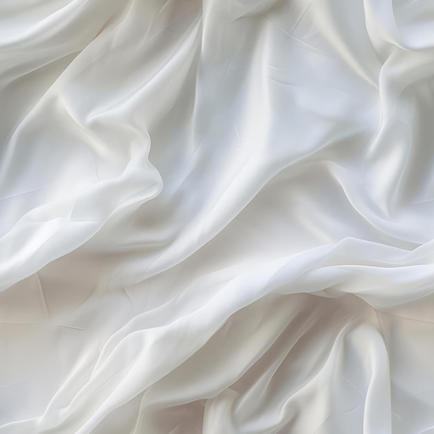 Seamless texture of white fabric