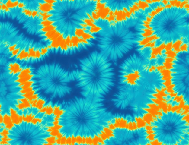 Seamless tie dye pattern design