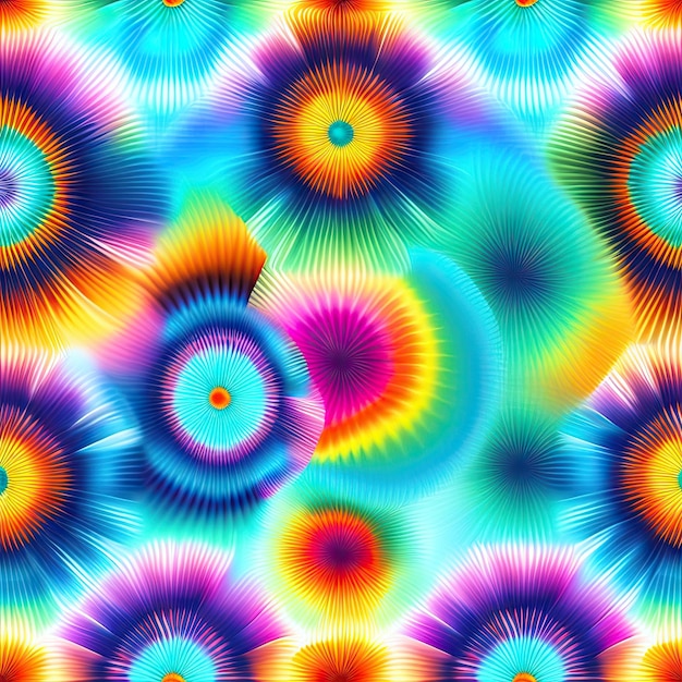 Seamless tie dye pattern