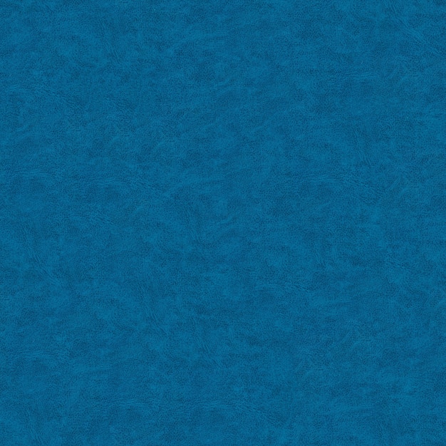 Seamless Tileable Texture of Blue Leather Surface.