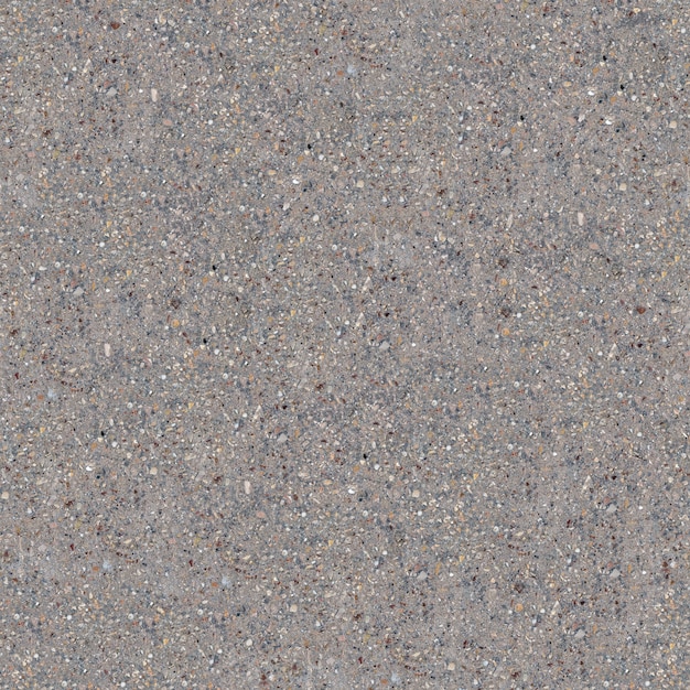 Seamless Tileable Texture Concrete Floor with Cracks and Small Pebbles