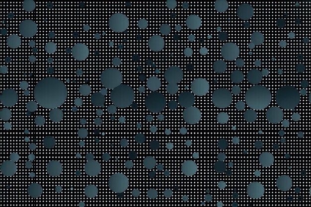 Бесшовный винтажный потертый полутоновый фон из точек, созданный AI