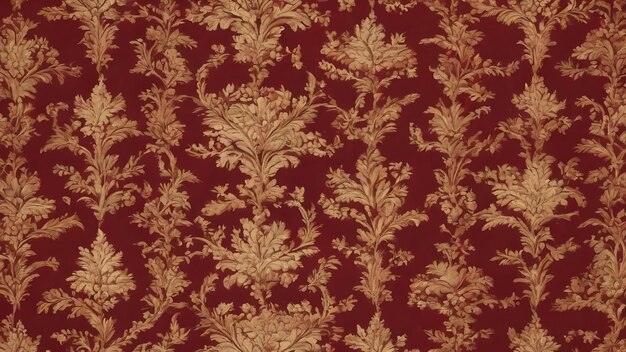 Seamless vintage wallpaper illustration can be used as background