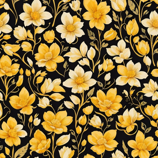 seamless walpaper flora Flower