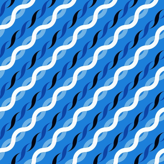 Seamless Waves Pattern