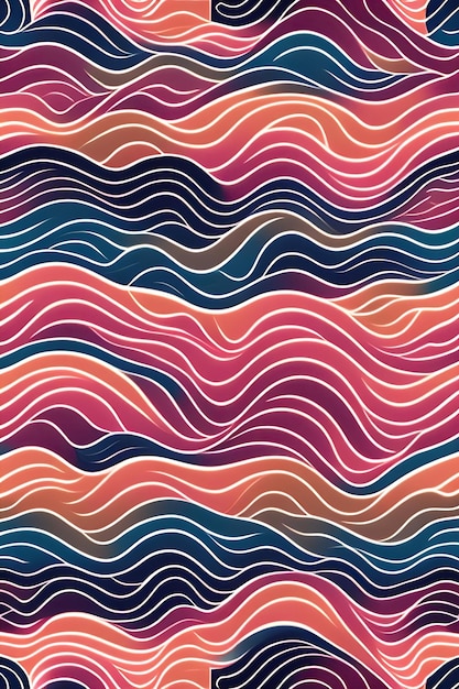 Seamless Waves Pattern