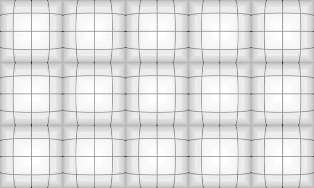 seamless white square grid pattern background