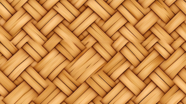 Seamless wicker basket pattern texture