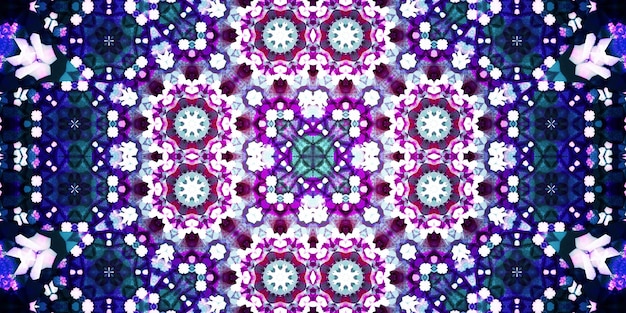 Photo seamless wide patterns art texture is symmetrical