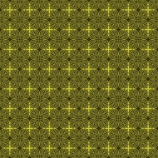 Seamless yellow Floral Patterns wallpaper design