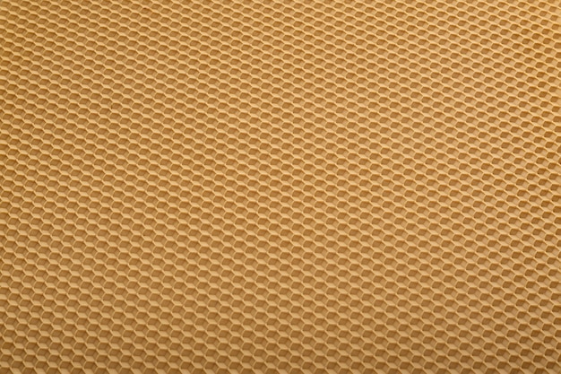Seamless Yellow Honeycomb texture. Geometrical abstract background. Template.