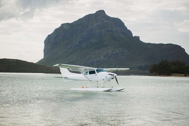 Seaplane. Mauritius