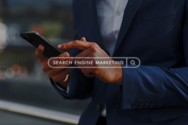 Search engine marketing composition