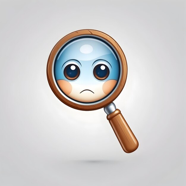 Search icon Magnifying glass Zoom in symbol Investigation concept Magnification tool Searching