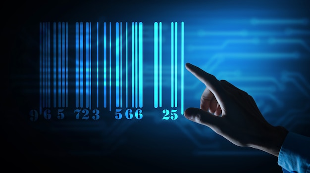 Search information product code. Digital barcode