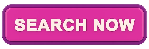 search now button 3d illustration