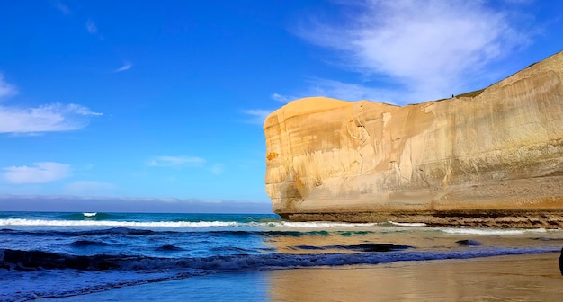 Photo the seascape of beach