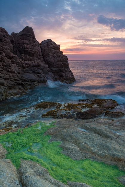 Seascape in Costa brava