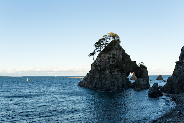 岩手県の海の風景