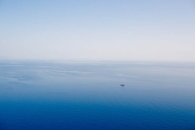 Seascape with horizon views