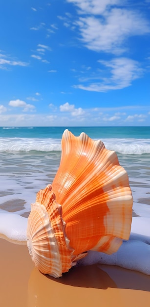 Seashell background