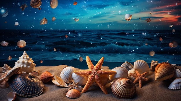 Seashell splendor mesmerizing images of exquisite seashells from coastal shores