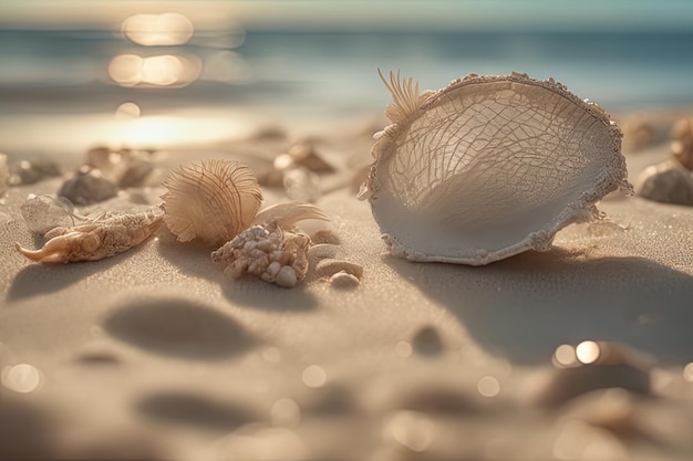 seashells on the sand beachseashells on the sand beachsea shells on the beach