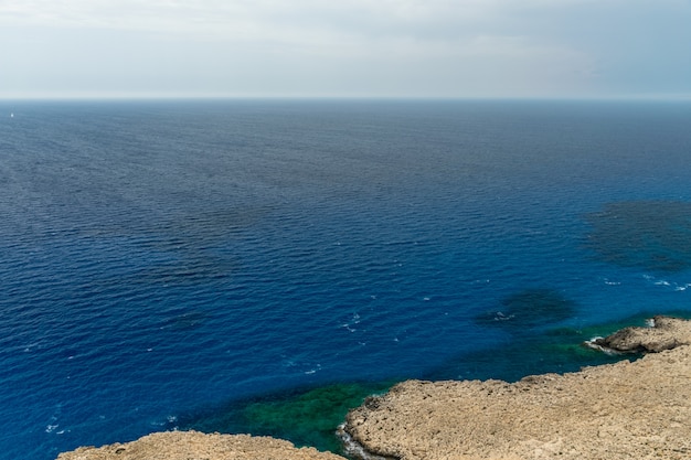 Seashore on a clear day