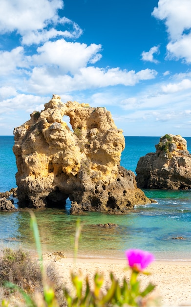 Seashore in Southern Portugal