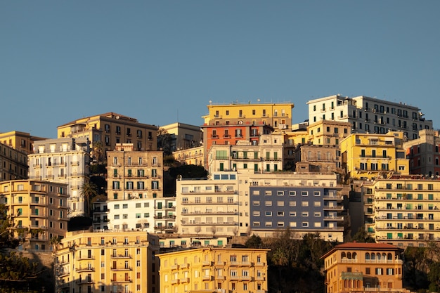 Seaside houses in Naples